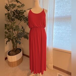 Red Maxi Dress